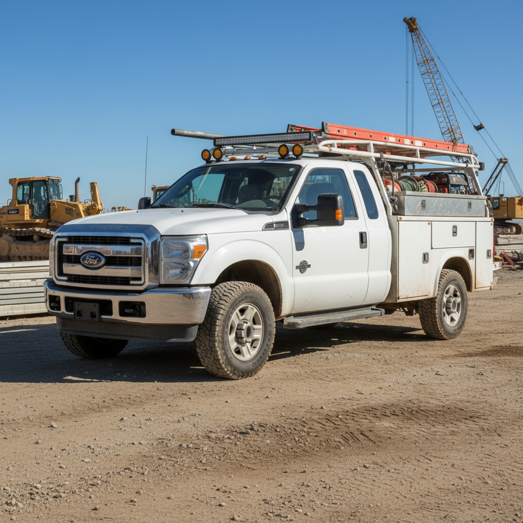 Ford F-250 contractor truck